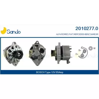 Alternateur SANDO OEM 60513576