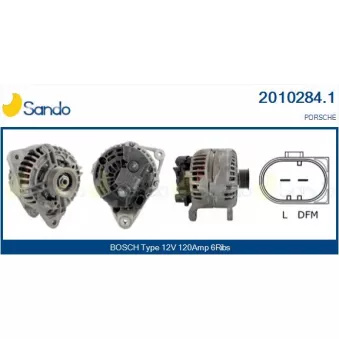 Alternateur SANDO OEM 99660301201