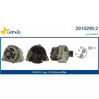 Alternateur SANDO OEM 60611990