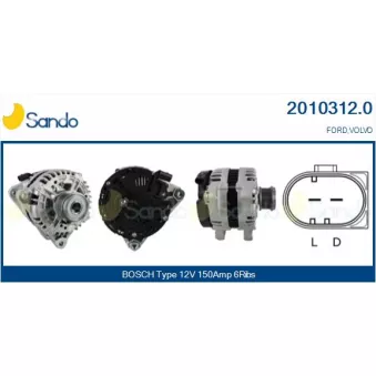 Alternateur SANDO OEM 36000798
