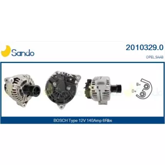 Alternateur SANDO OEM 93184940