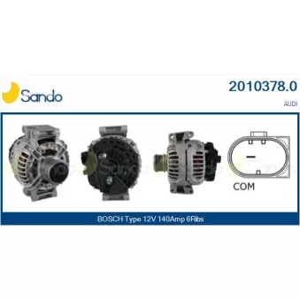 Alternateur SANDO OEM 06H903016L