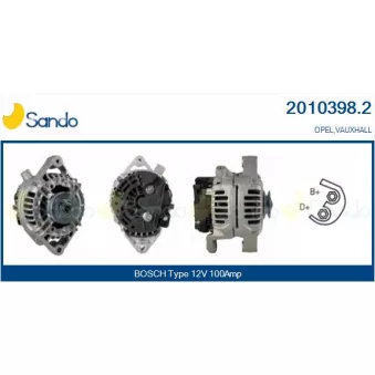 Alternateur SANDO OEM 09132653