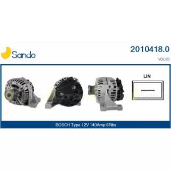 Alternateur SANDO OEM 30658085