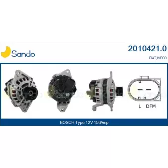 Alternateur SANDO OEM 5802170711
