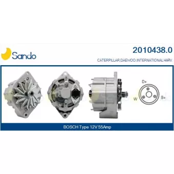 Alternateur SANDO OEM 7T2876