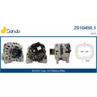 Alternateur SANDO OEM 231005780R