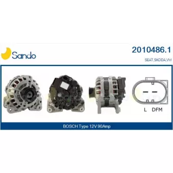 Alternateur SANDO OEM 03E903023