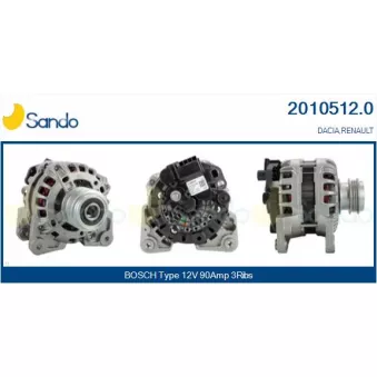 Alternateur SANDO OEM 231004426R