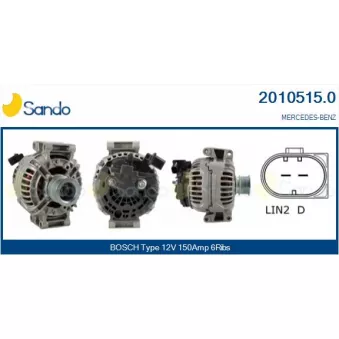 Alternateur SANDO OEM 2721540002