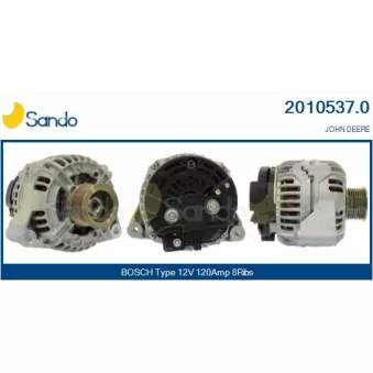 Alternateur SANDO OEM RE537508