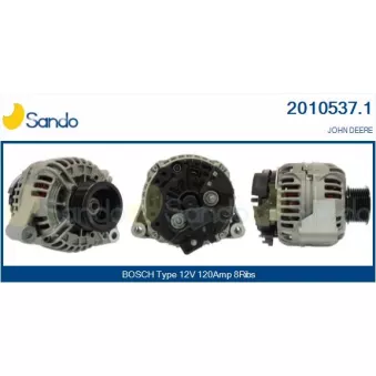 Alternateur SANDO OEM RE537508
