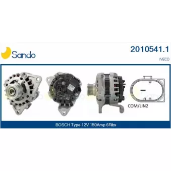 Alternateur SANDO OEM 5801580939