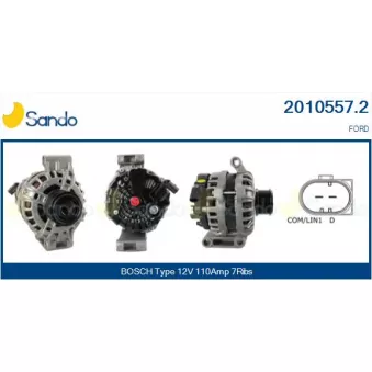 Alternateur SANDO OEM AB3910300AE