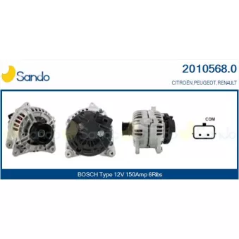 Alternateur SANDO OEM 8200728292