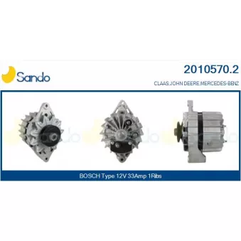 Alternateur SANDO OEM 294390500