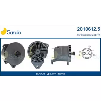 Alternateur SANDO OEM 0081547802