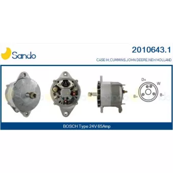 Alternateur SANDO OEM R941543