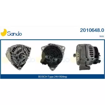 Alternateur SANDO OEM 51261017254