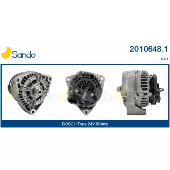 Alternateur SANDO OEM 51261017254