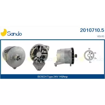 Alternateur SANDO OEM 5010347544