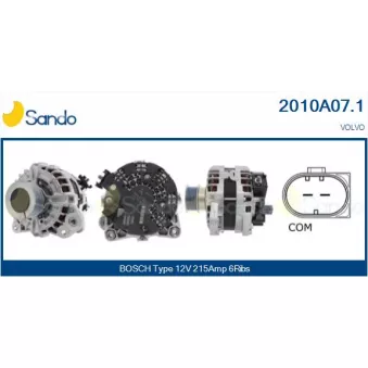 Alternateur SANDO OEM 30544945