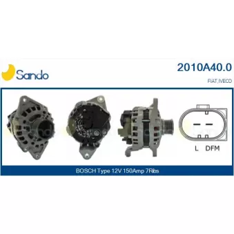 Alternateur SANDO OEM 5802170711