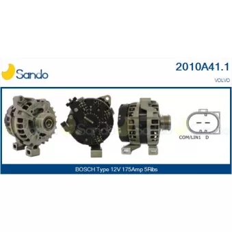 Alternateur SANDO OEM 36000613
