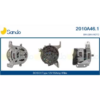Alternateur SANDO OEM 7676907
