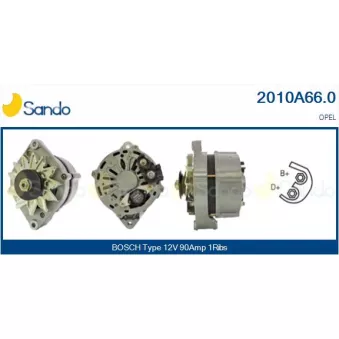 Alternateur SANDO OEM 90399165