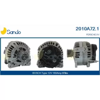 Alternateur SANDO OEM 021903026B