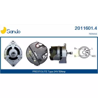 Alternateur SANDO OEM 2871A003
