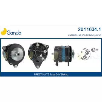 Alternateur SANDO OEM 1092362