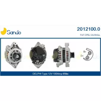 Alternateur SANDO OEM 95520882