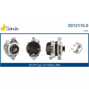 Alternateur SANDO OEM 93175801