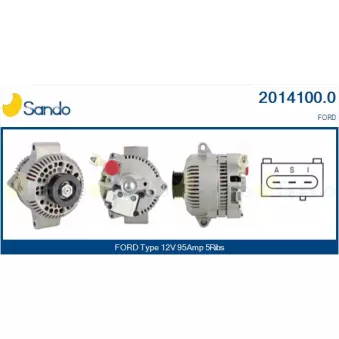 Alternateur SANDO OEM 1032652