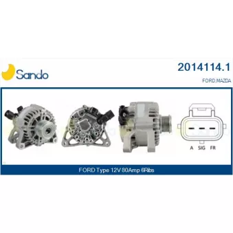 Alternateur SANDO OEM Y40118300