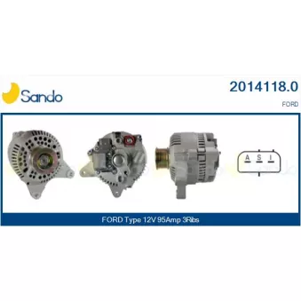 Alternateur SANDO OEM F1VY10346A