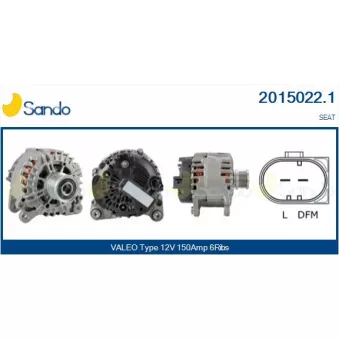 Alternateur SANDO OEM 3R0903023
