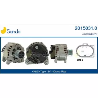 Alternateur SANDO OEM 04L903021K