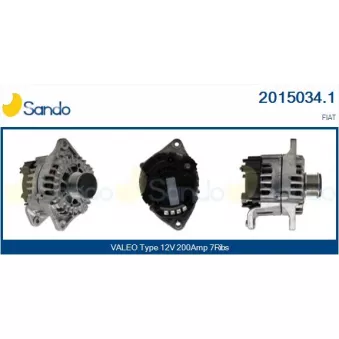 Alternateur SANDO OEM 5801837072