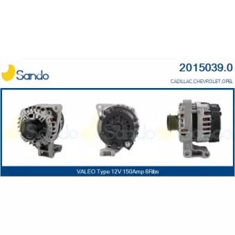 Alternateur SANDO 2015039.0