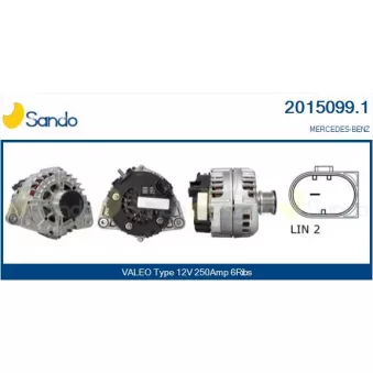 Alternateur SANDO OEM A0009062004