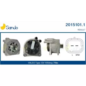 Alternateur SANDO OEM 8200138269