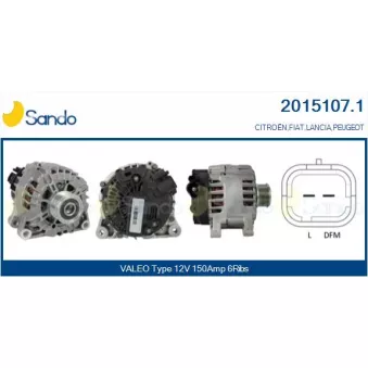 Alternateur SANDO OEM 5702E2