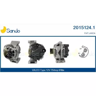Alternateur SANDO OEM 703009641