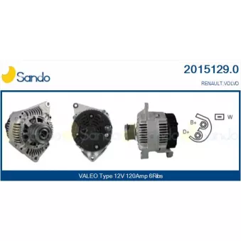 Alternateur SANDO OEM 8251635