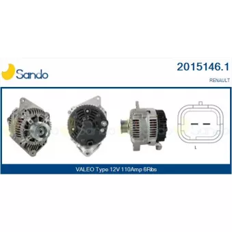 Alternateur SANDO OEM 7700105539