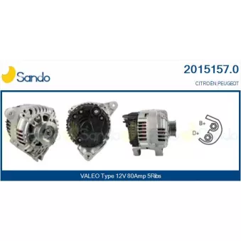 Alternateur SANDO OEM 5705L2