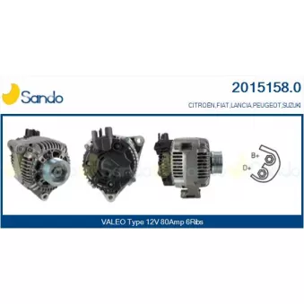 Alternateur SANDO OEM 5705L6